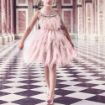 Picture of Swan Princess Dance Costume Feather Ballerina Dress